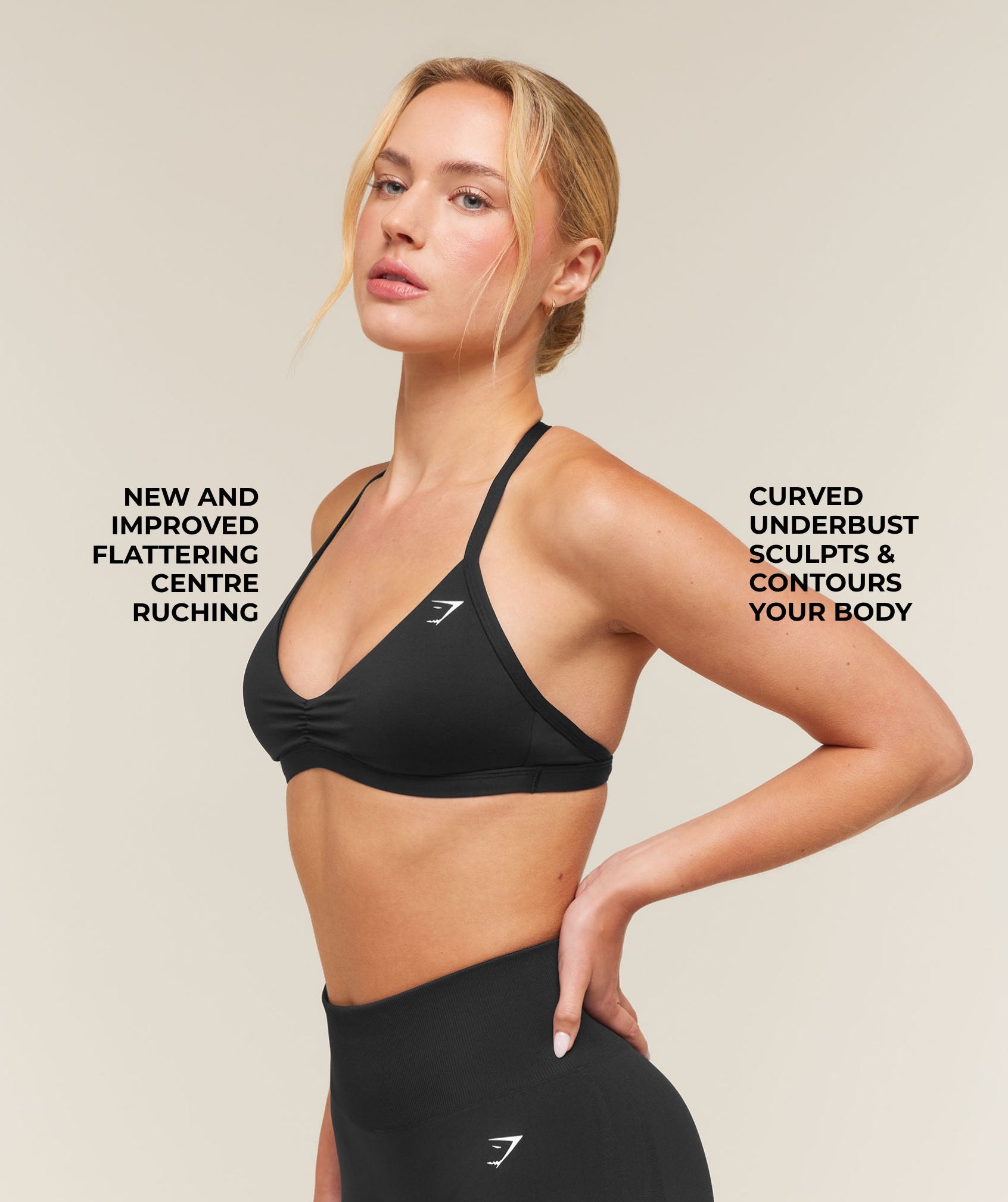 Minimal Sports Bra 2.0 - Black