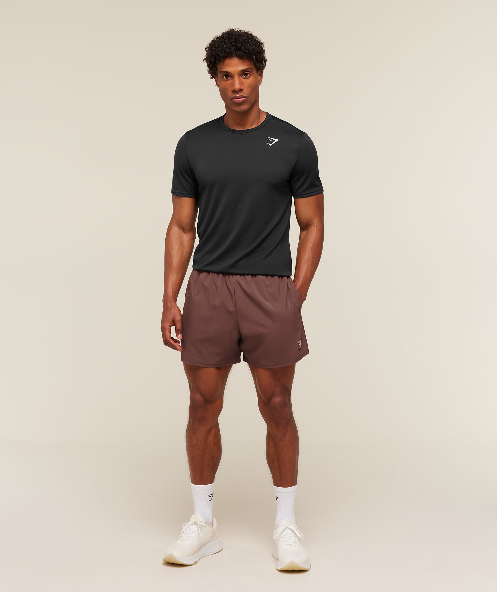 Arrival 5" Shorts - Espresso Brown