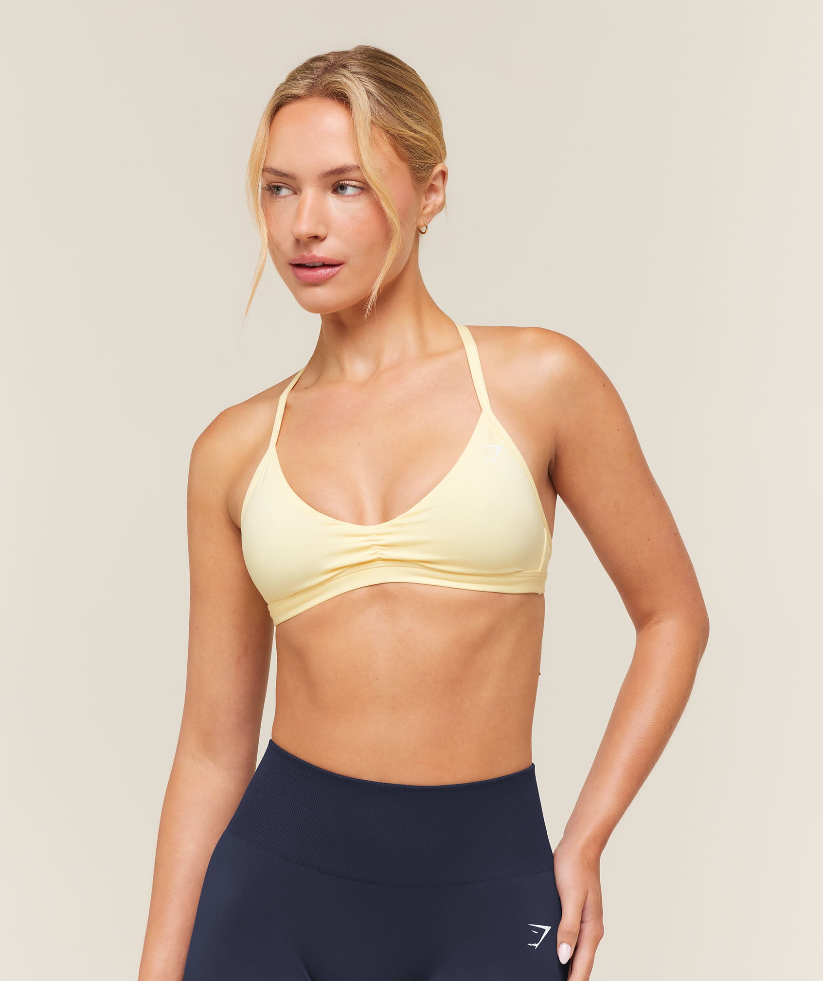 Minimal Sports Bra 2.0 - Butter Yellow