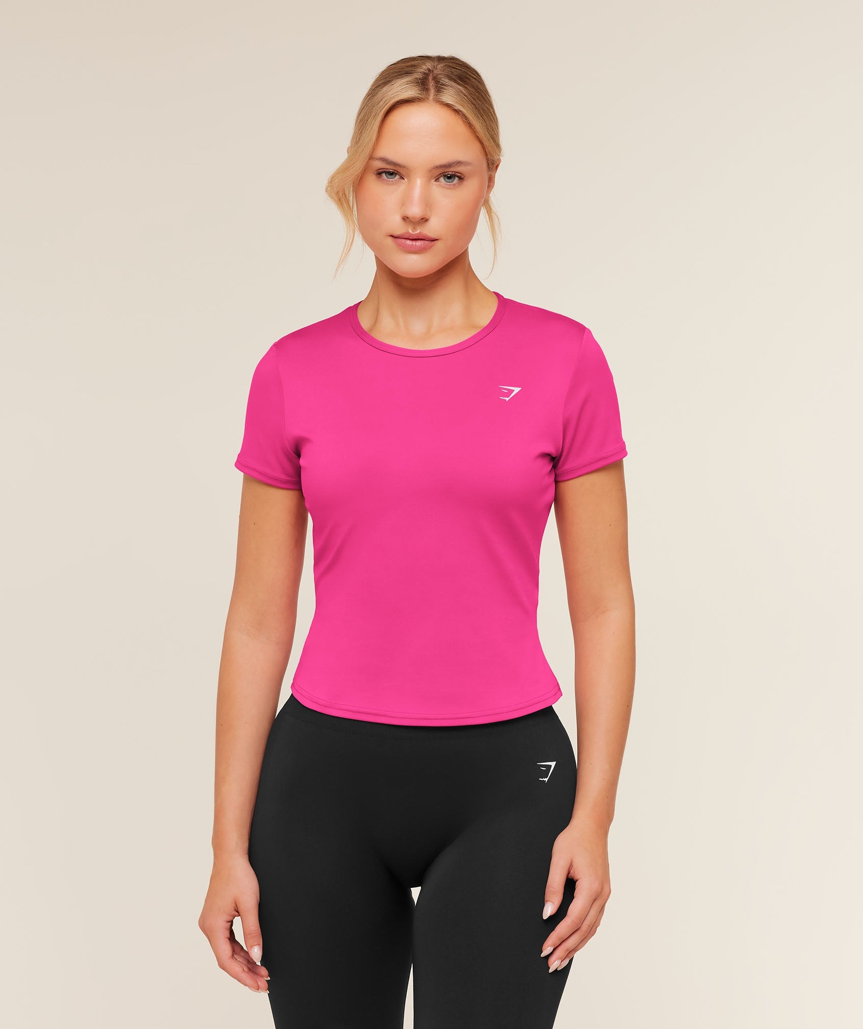 Training Baby Tee - Super-Set Pink