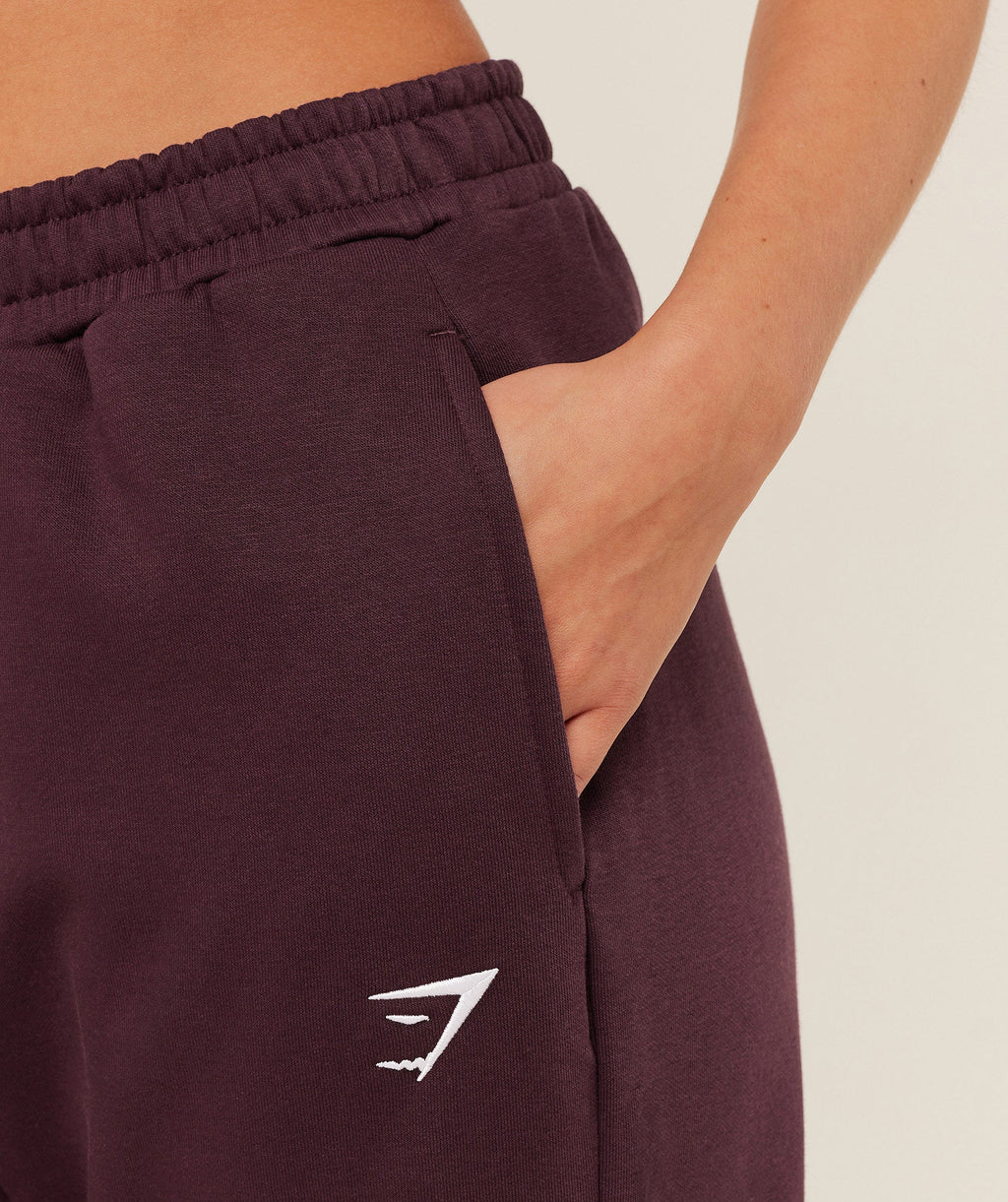 Training Fleece Straight Leg Regular Joggers - GS Cherry Purple