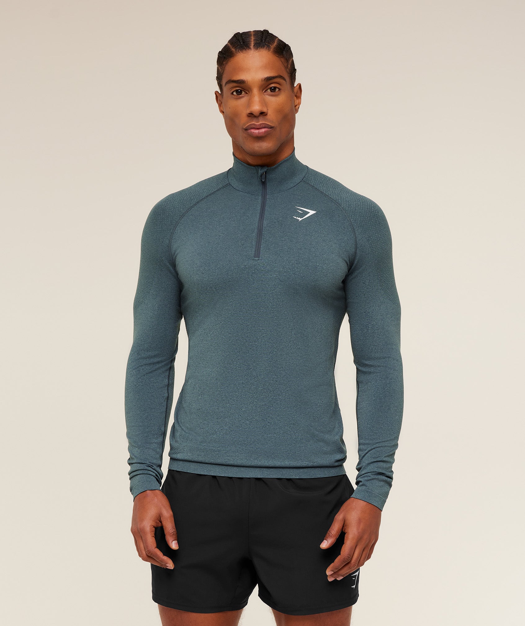 Vital 1/4 Zip - Iron Blue / Stealth Blue